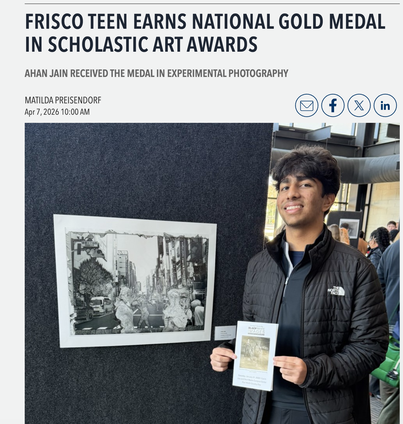 Local Profile News Article Feature