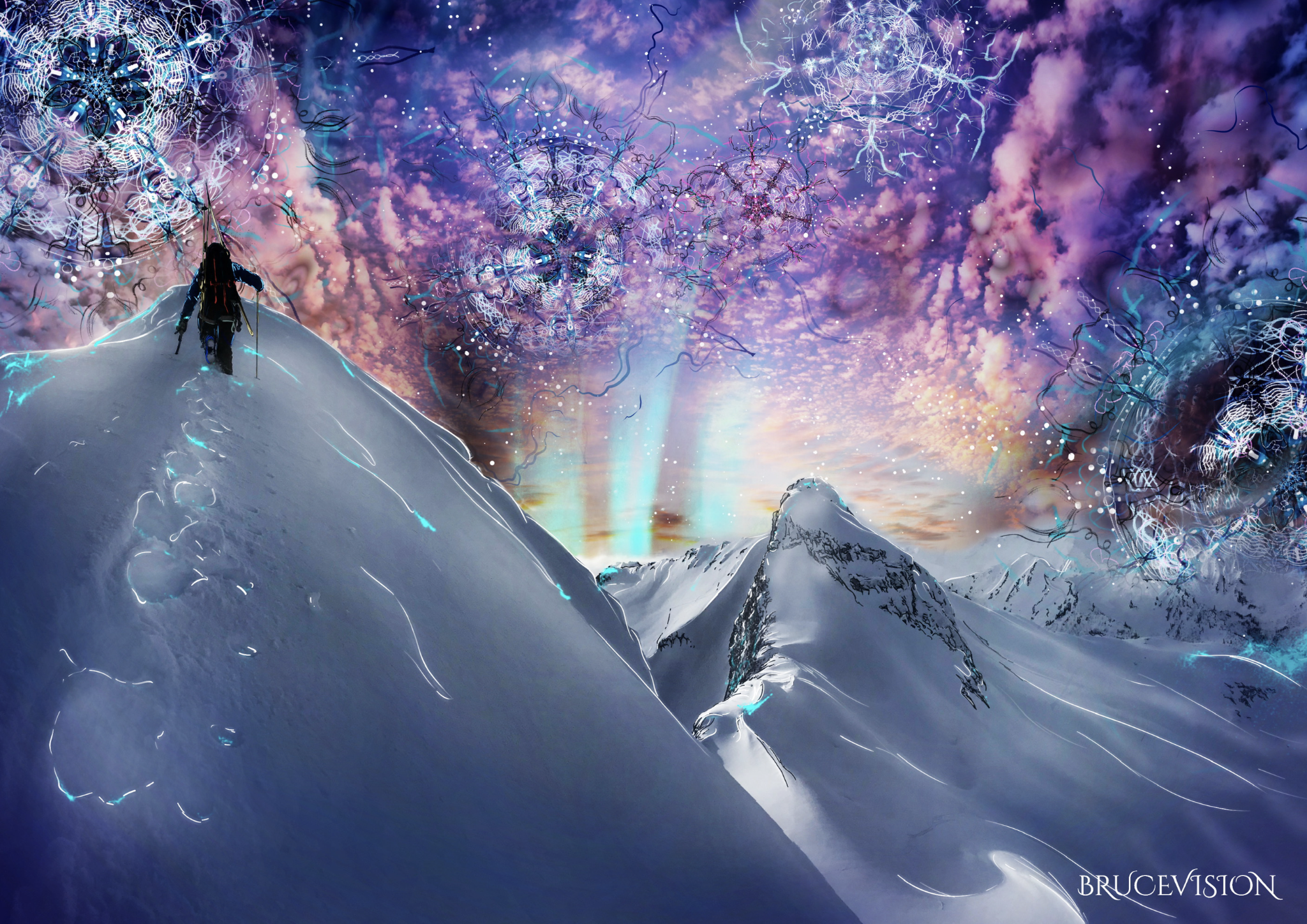 Summit. Digital Print