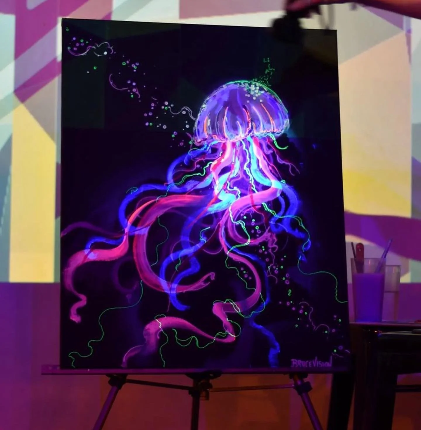 UV Jellyfish. 2 x 1ft