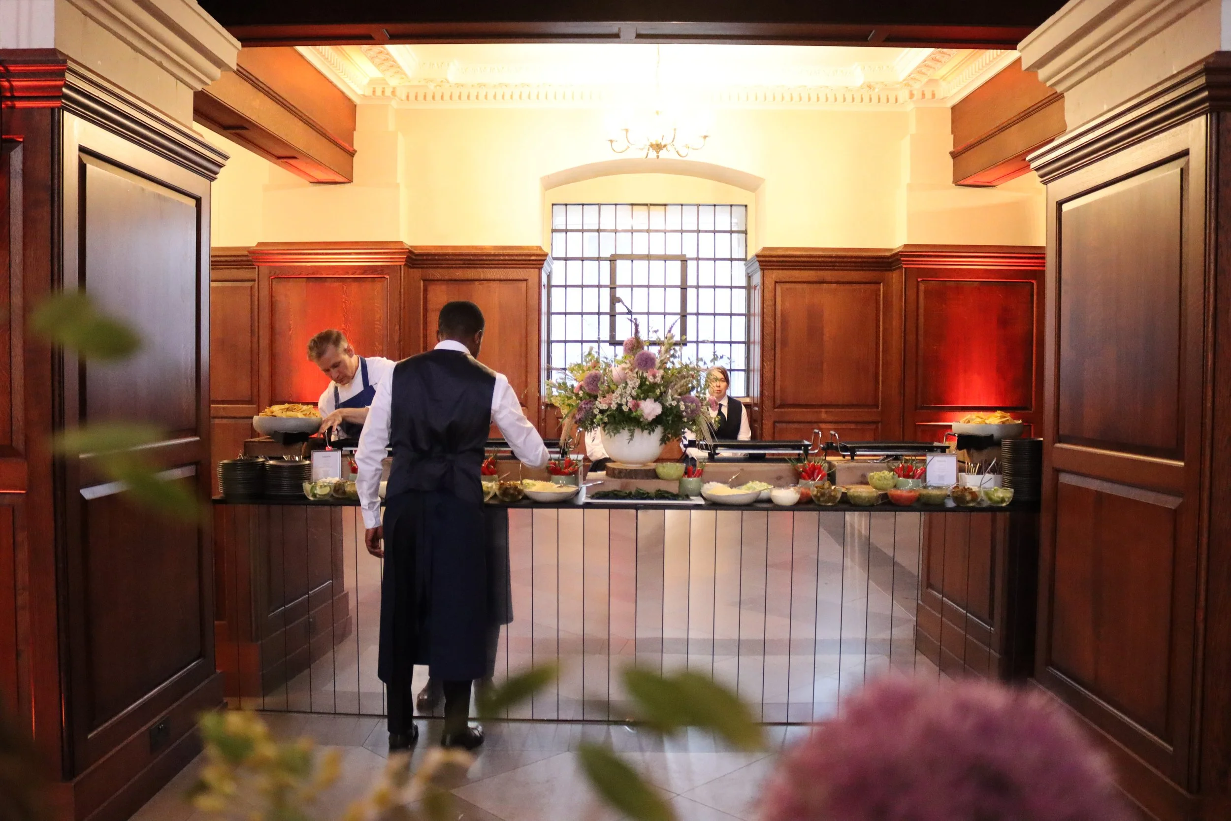 Reception / Food with theatre