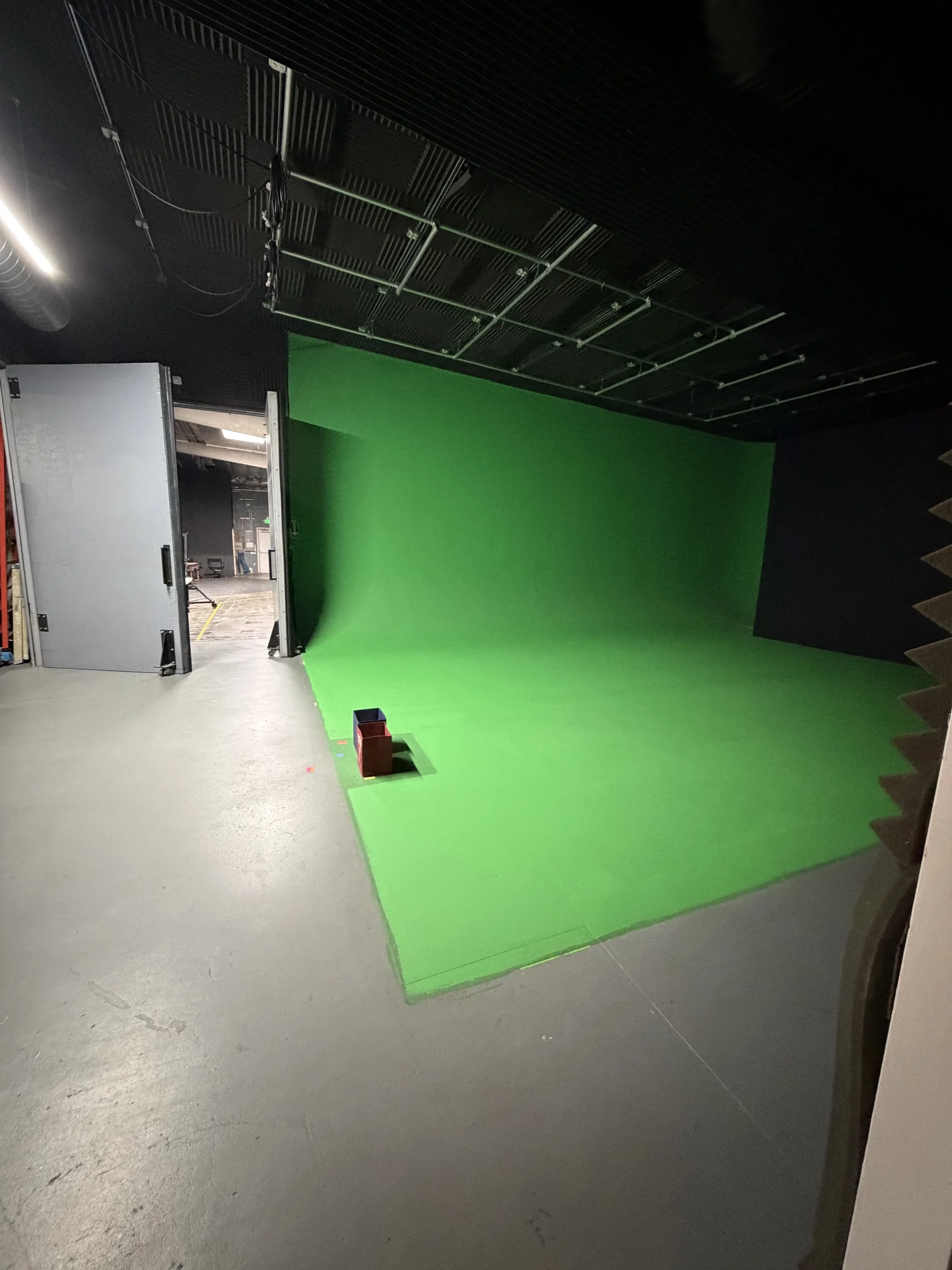 Green Screen CYC - Sound treated