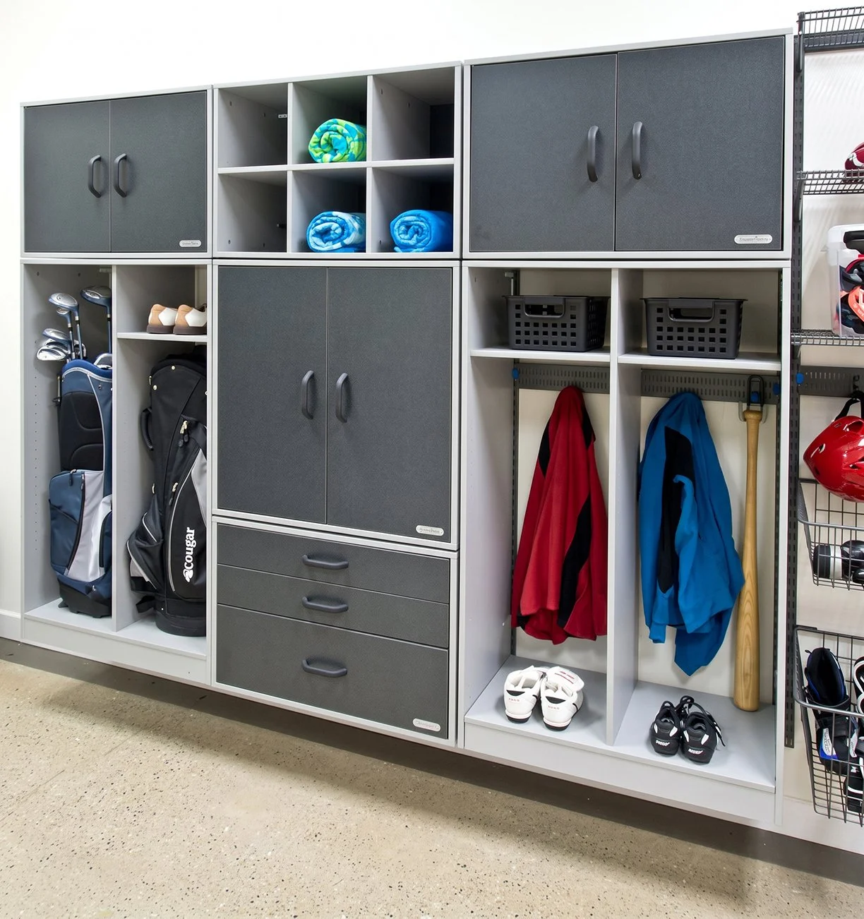 Organized Living Garage Storage Photo Shoot