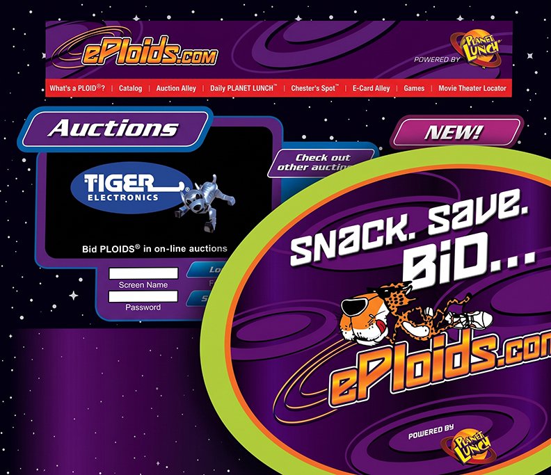 Frito Lay Eploids Website & Mousepad