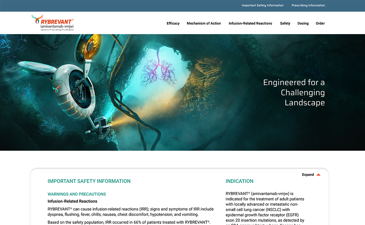 Rybrevant Landing Page