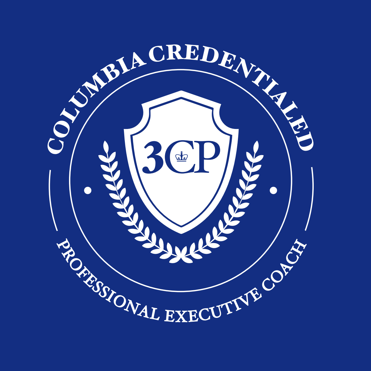 Columbia credentialed professional executive coach seal for Windrose founder Suzanne Altshuler