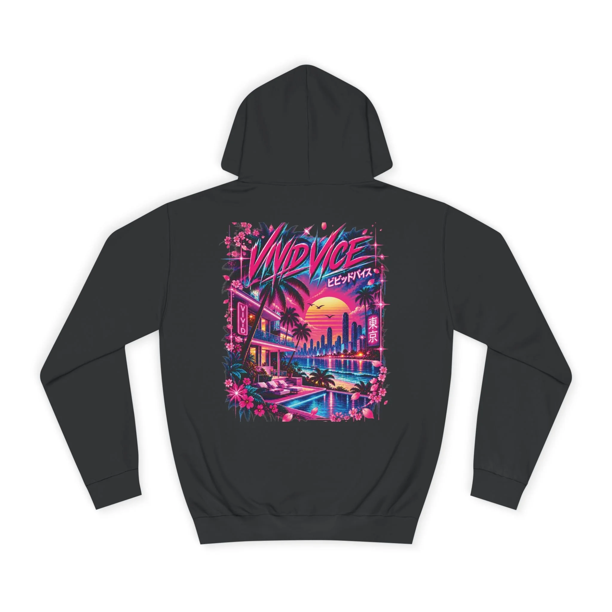 Neo-Tokyo Graphic Hoodie