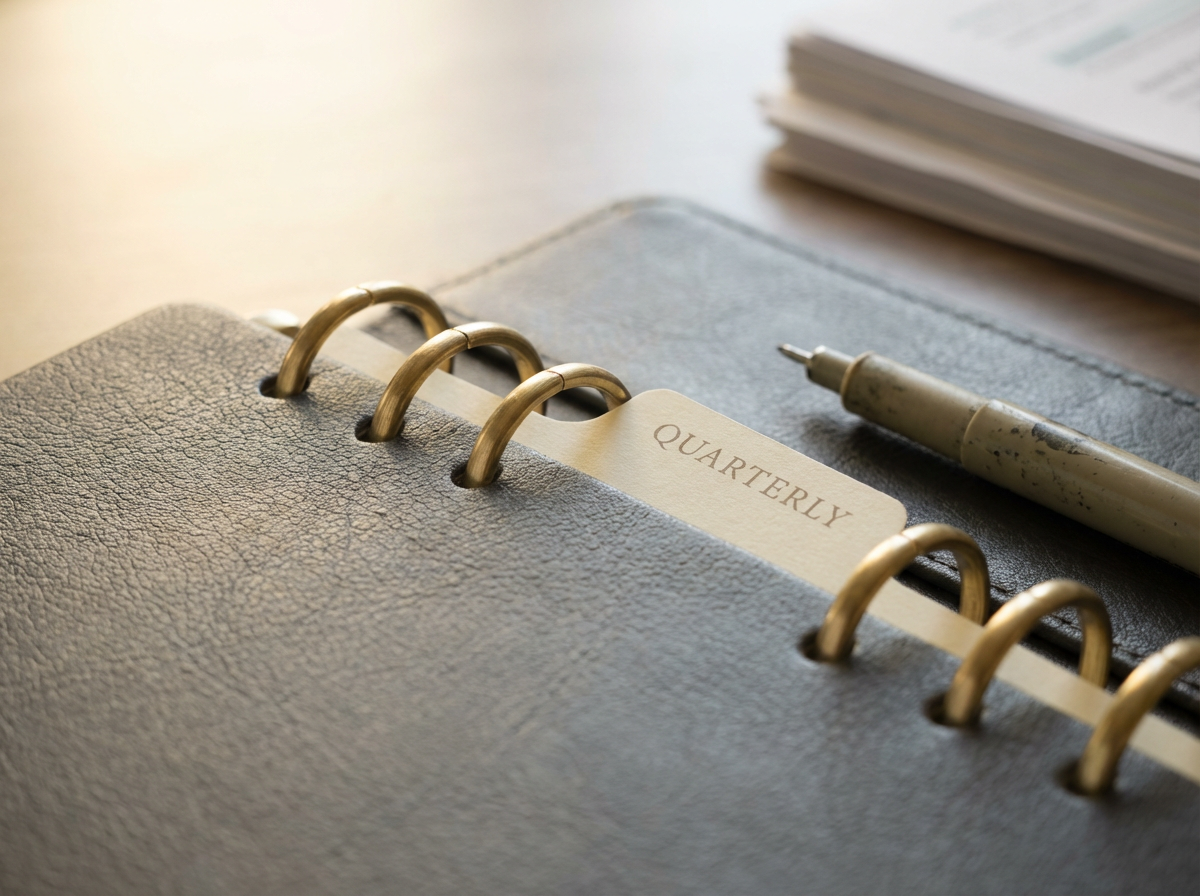 Quarterly Tax Organizer