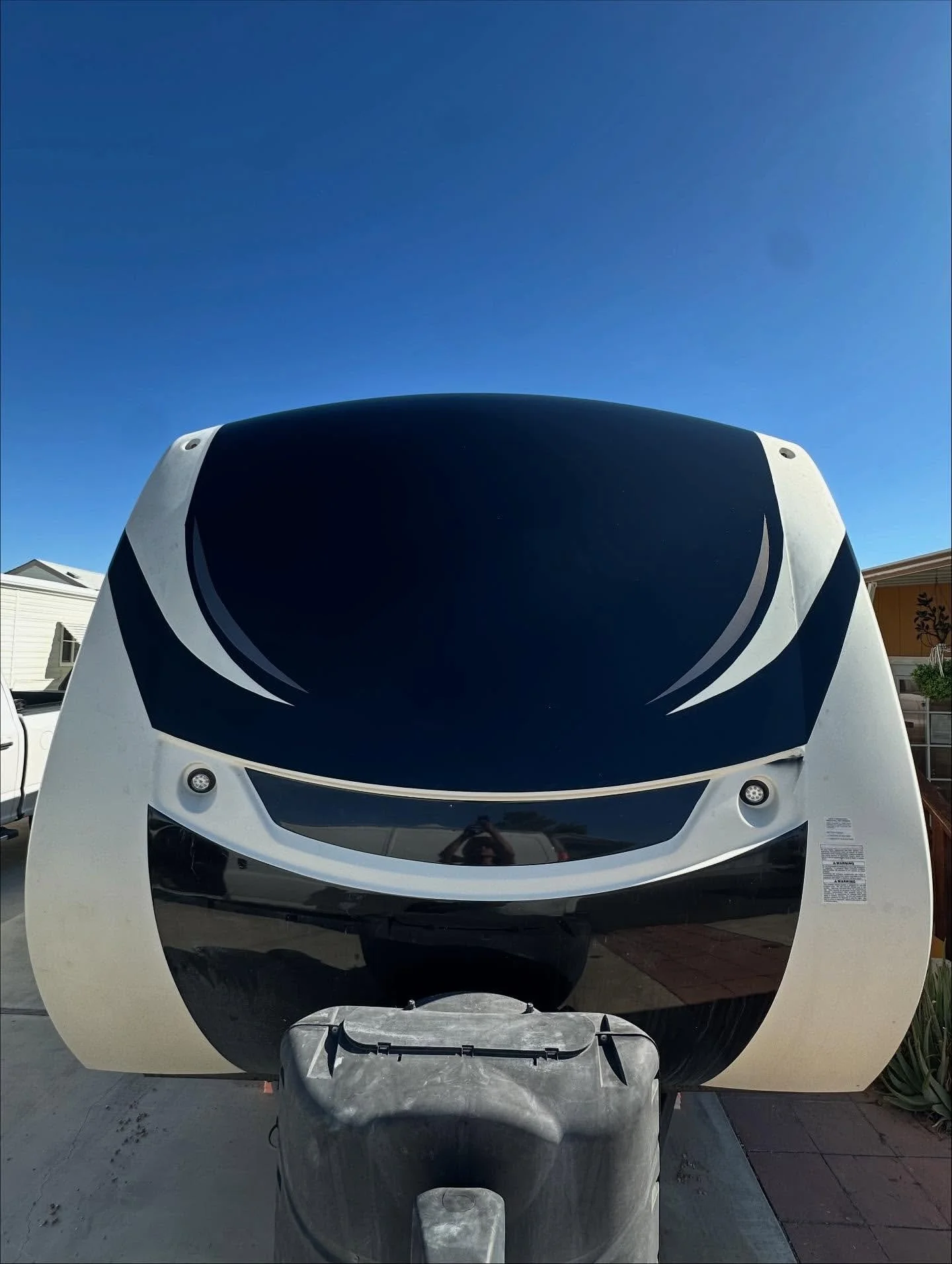Front Cap Paint Restoration