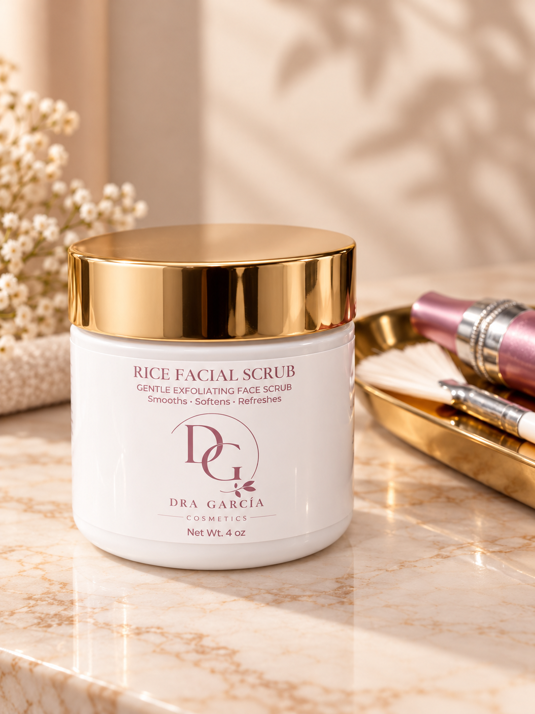 Rice Facial Scrub