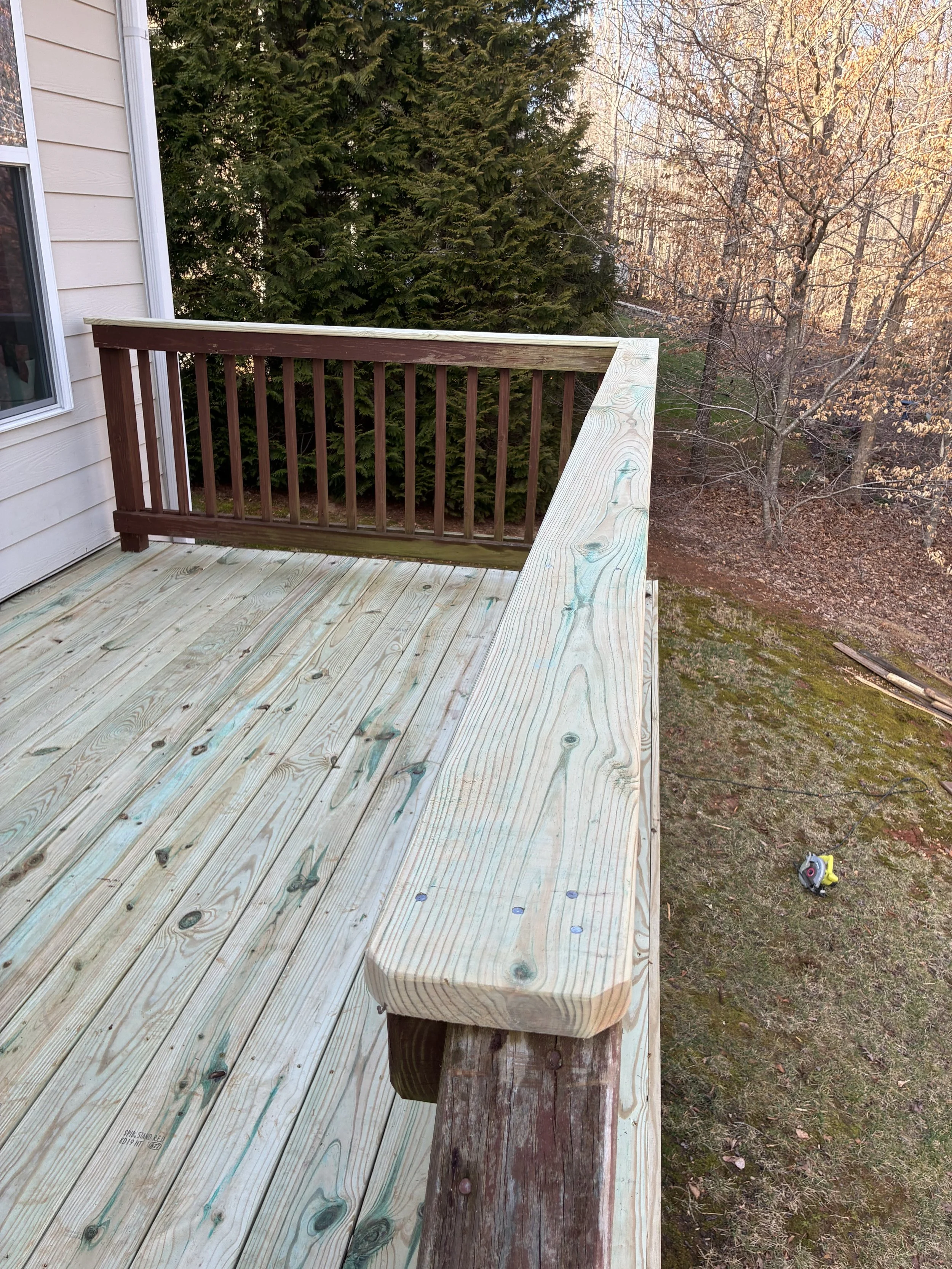 Fresh deck boards bring new life t
