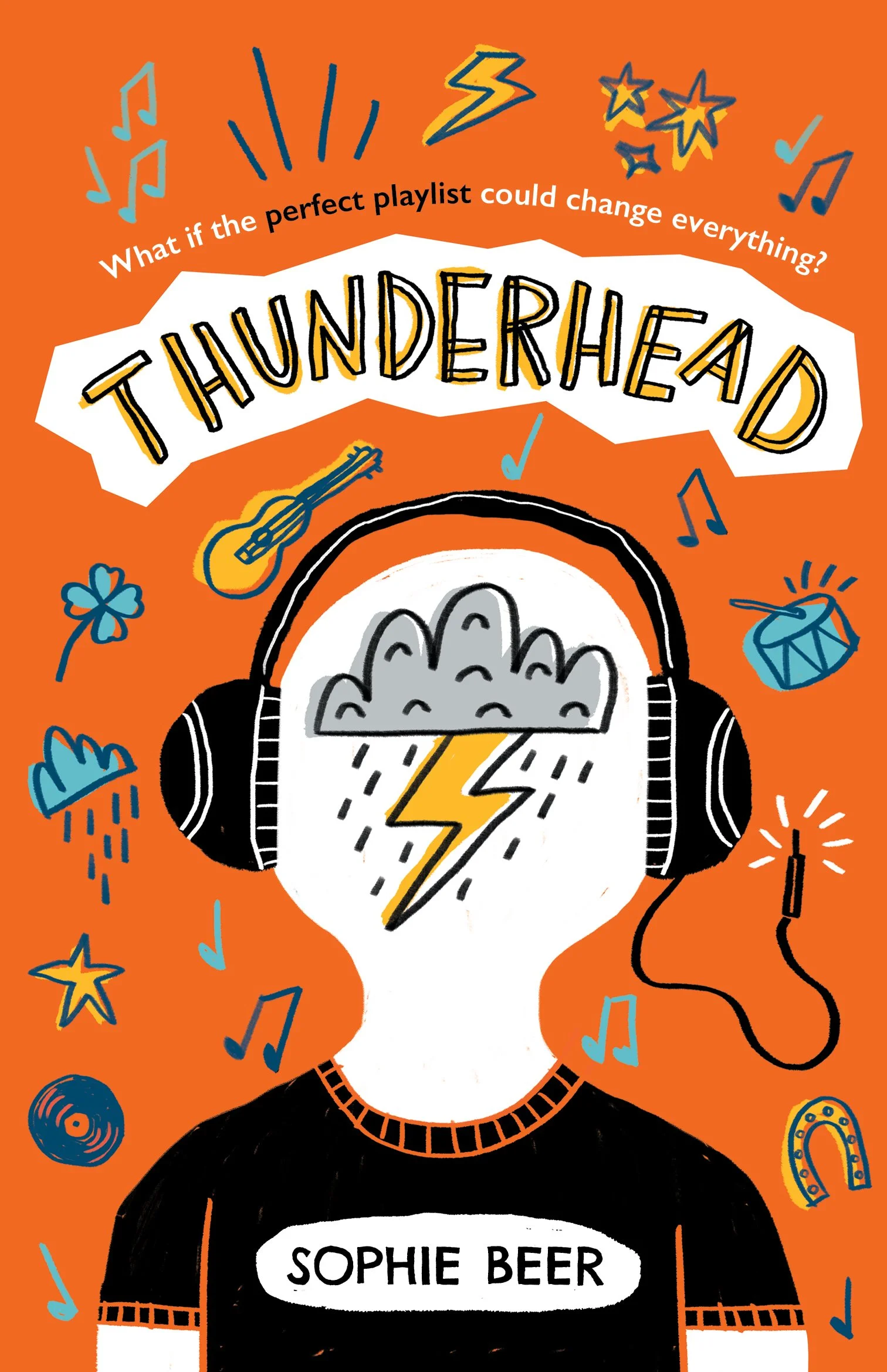 The cover of 'Thunderhead' by Sophie Beer.