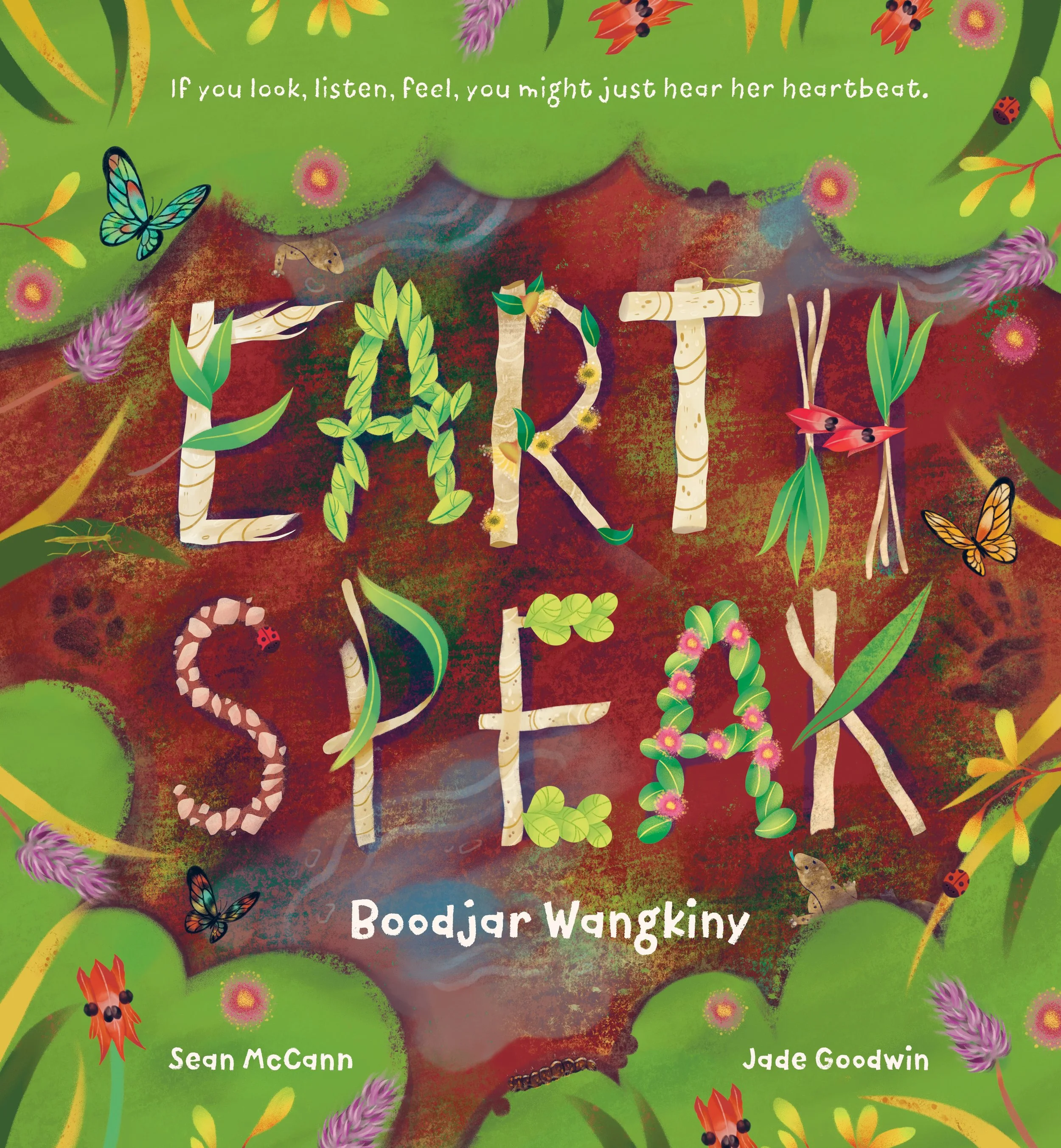 The cover of 'Earth Speak' by Sean McCann and Jade Goodwin.