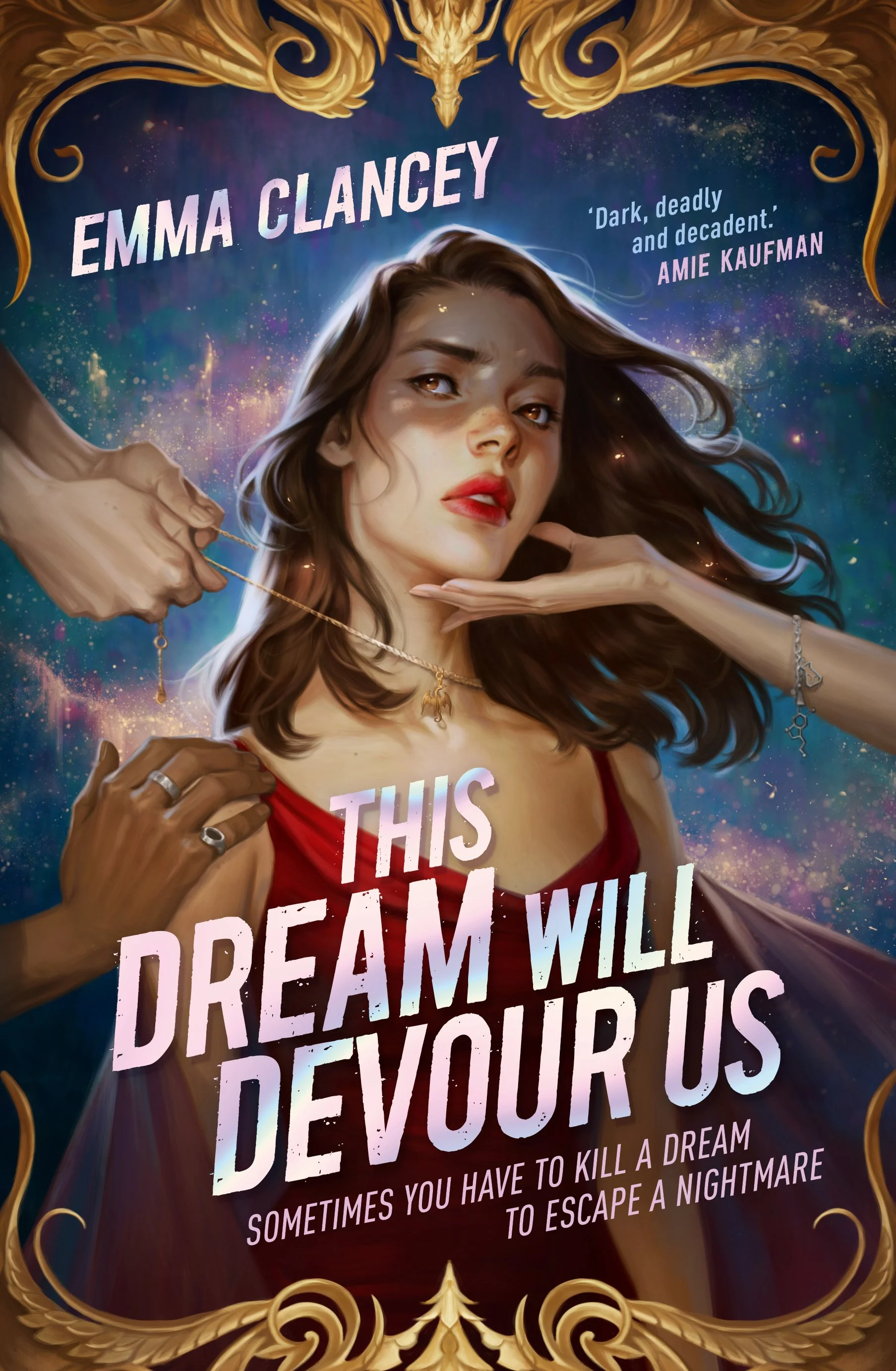 The cover of 'This Dream Will Devour Us' by Emma Clancey.
