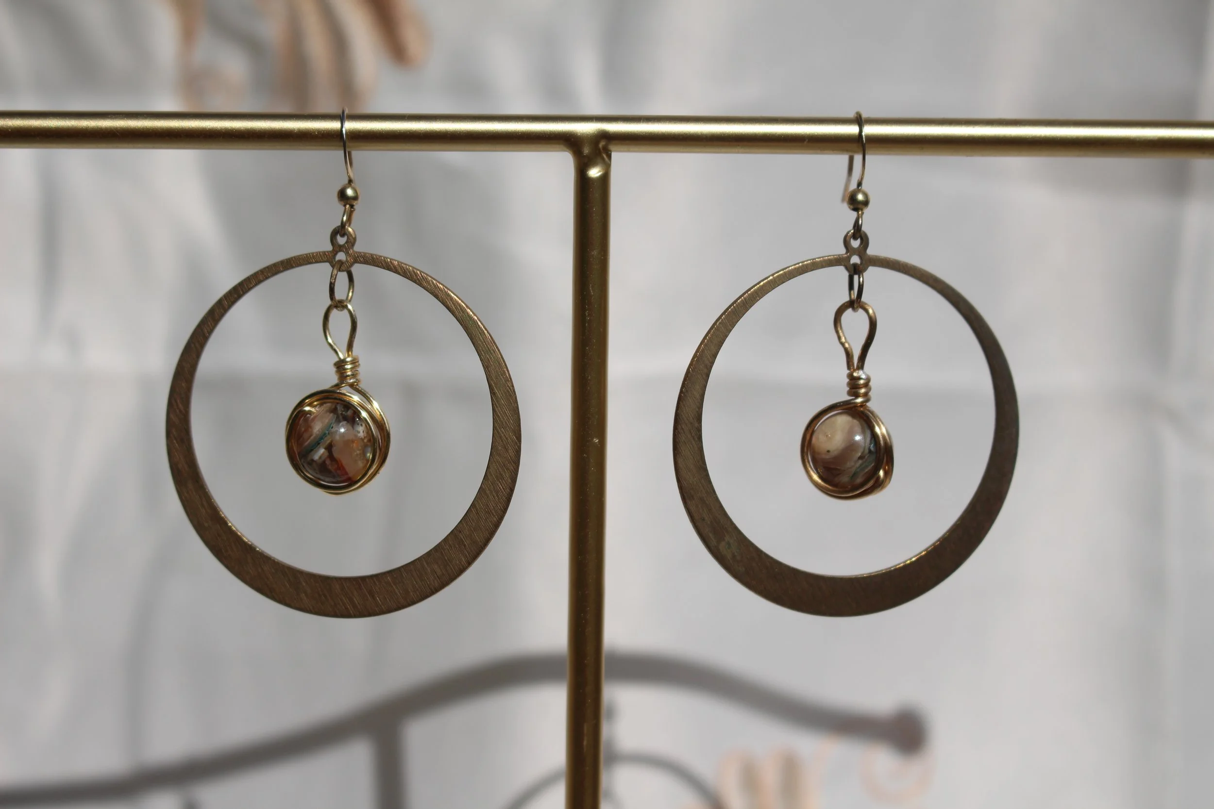 Wire Wrap Hoops