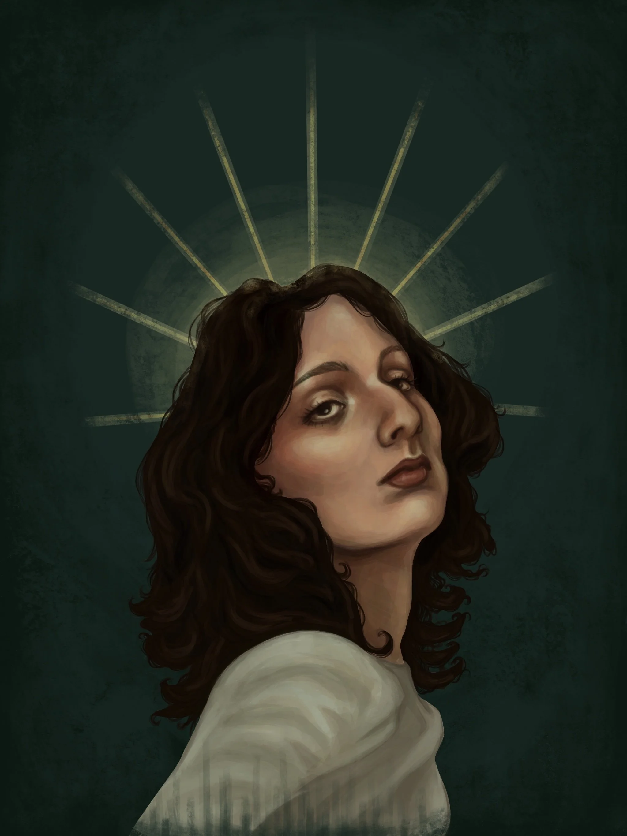 Jen, 2024. Digital painting.