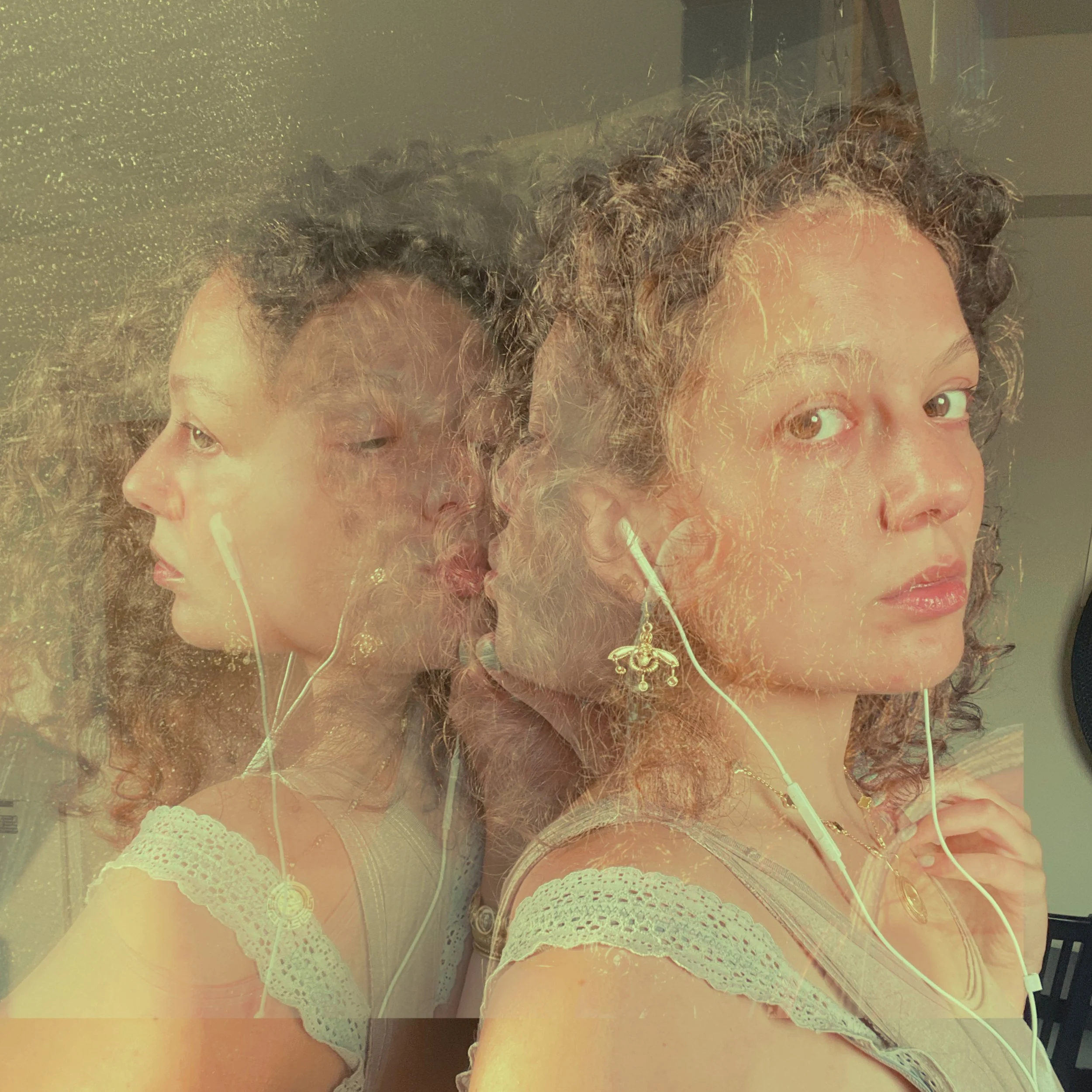 Self-love, 2026. Digitally collaged selfies.