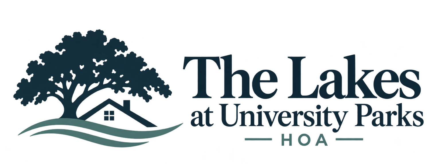 The Lakes at University Parks • HOA website trial