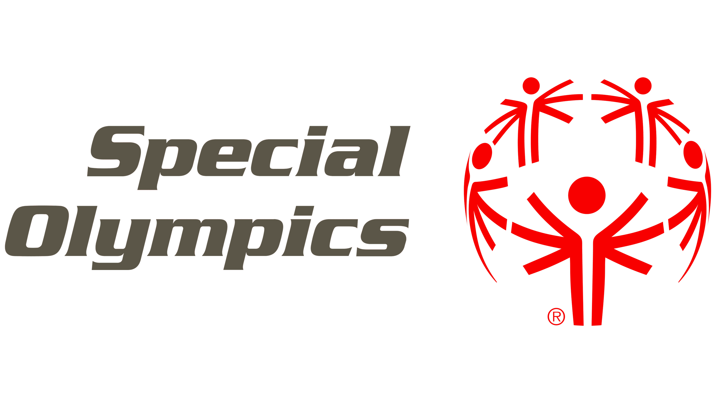Logo of the Special Olympics featuring the text 'Special Olympics' and a red stylized figure of a person surrounded by a circular design. Alicia Avsaroglu. Multi-year volunteer.