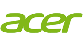 A green Acer logo on a white background.
