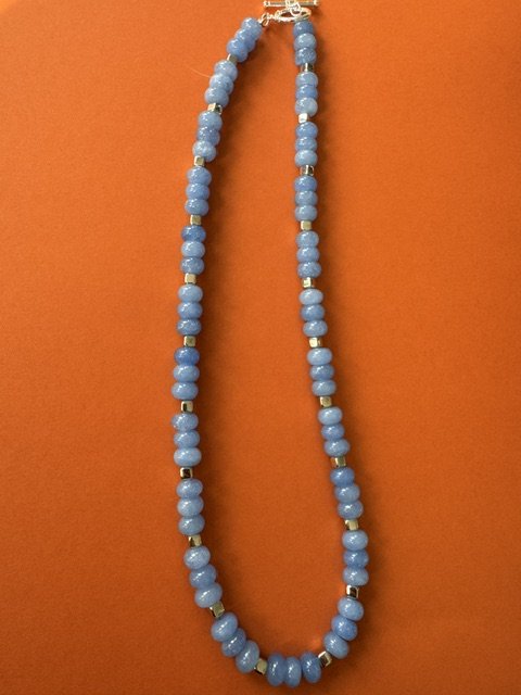 Light blue necklace