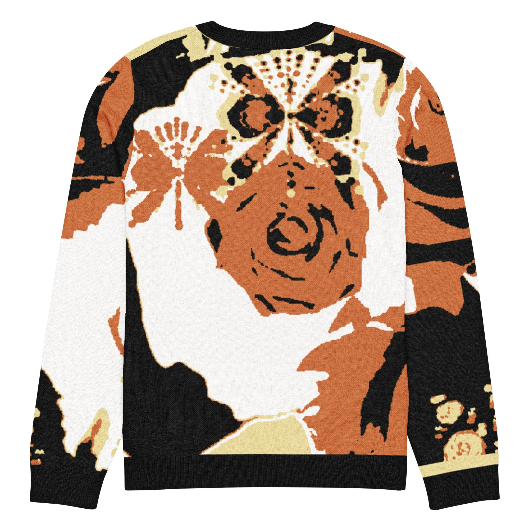 Roselfy Praying 4 Love Knitted Sweater Latte