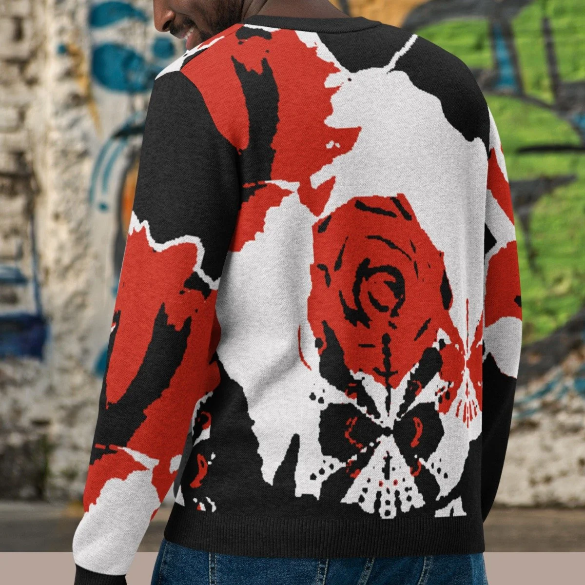 Roselfy Praying 4 Love Knitted Sweater