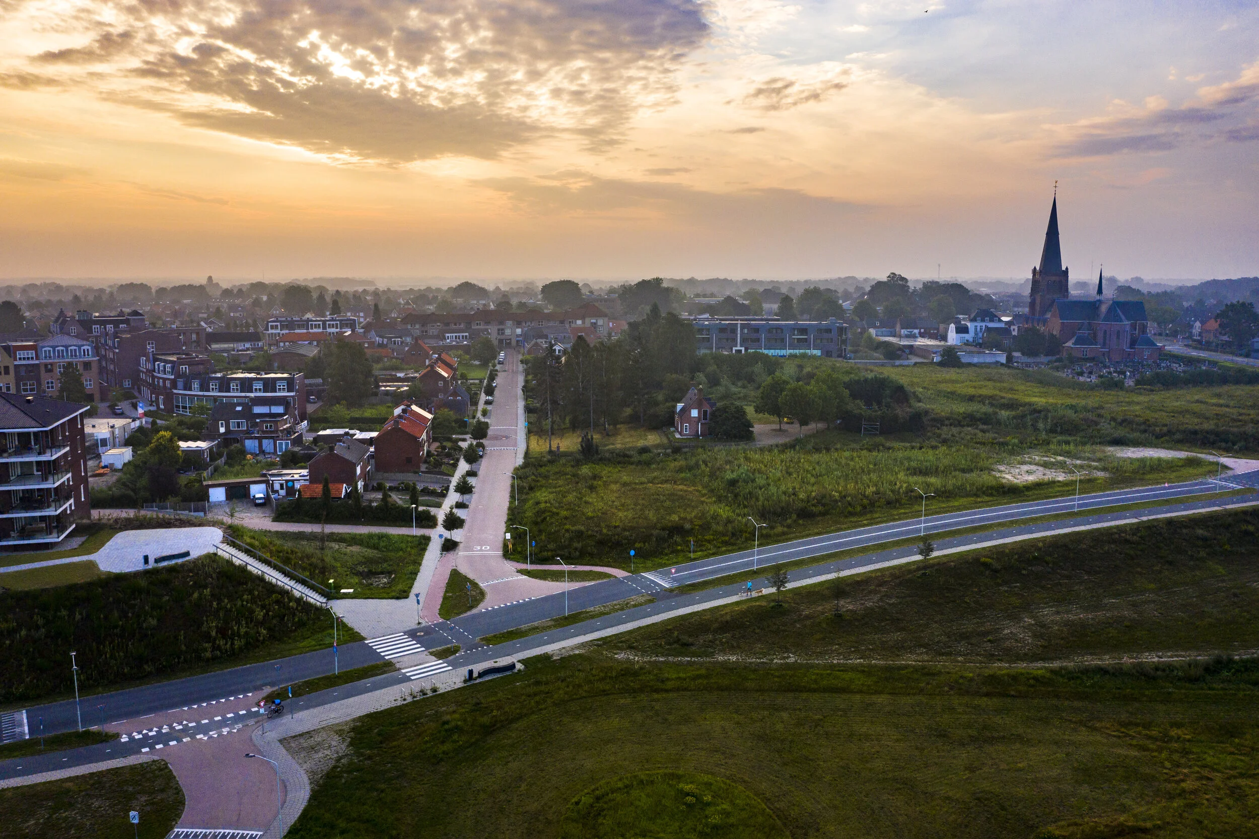 vroege ochtend, Hoogerheide