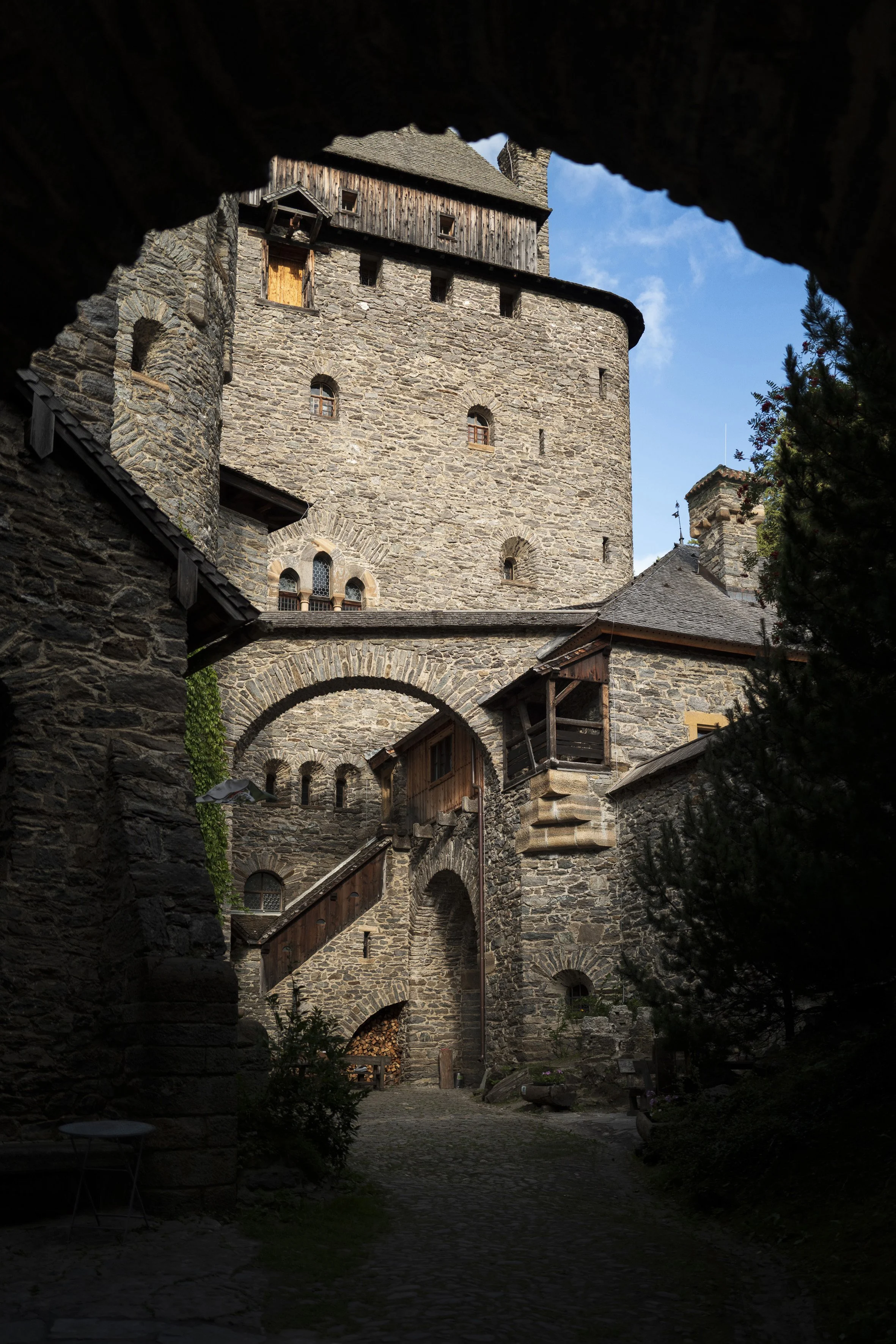  Burg Finstergrün, Salzburgerland, Oostenrijk