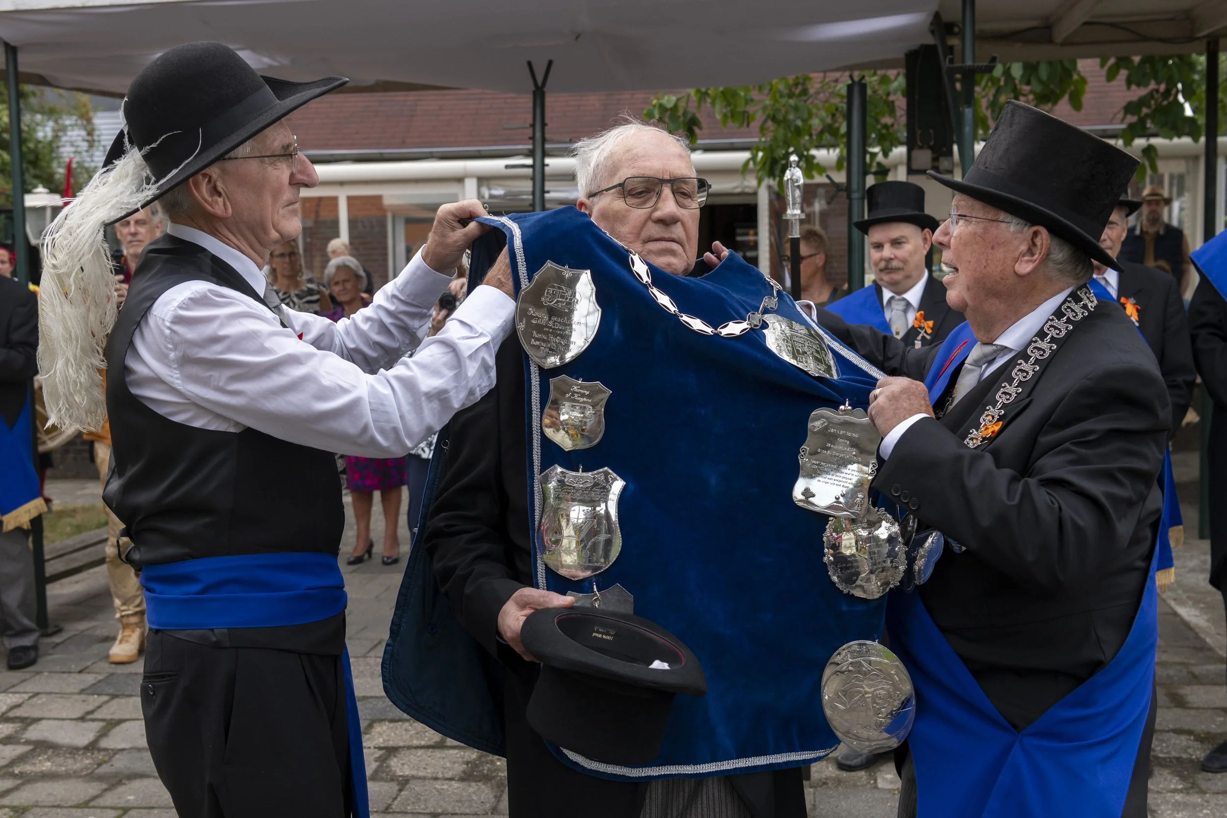 Koning Gilde Sint Dionysius wordt onttroont
