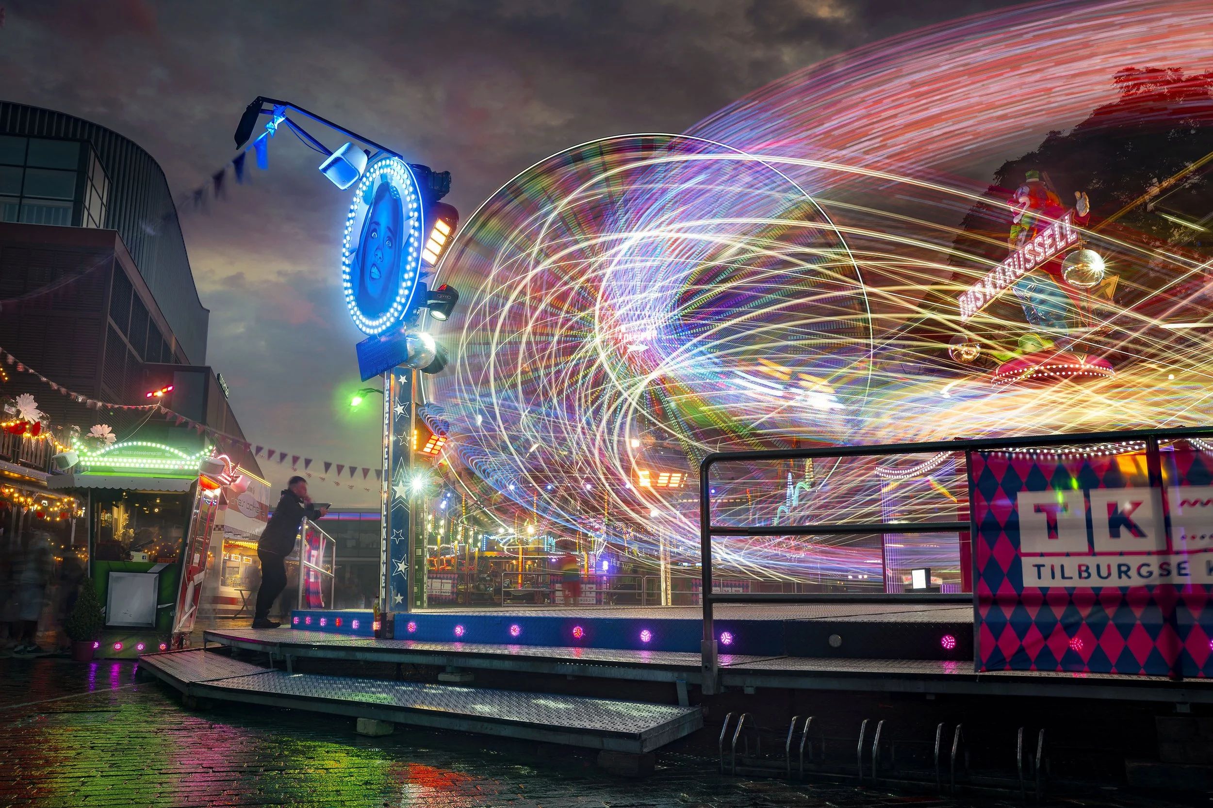 Stadsforum tijdens de Tilburgse Kermis