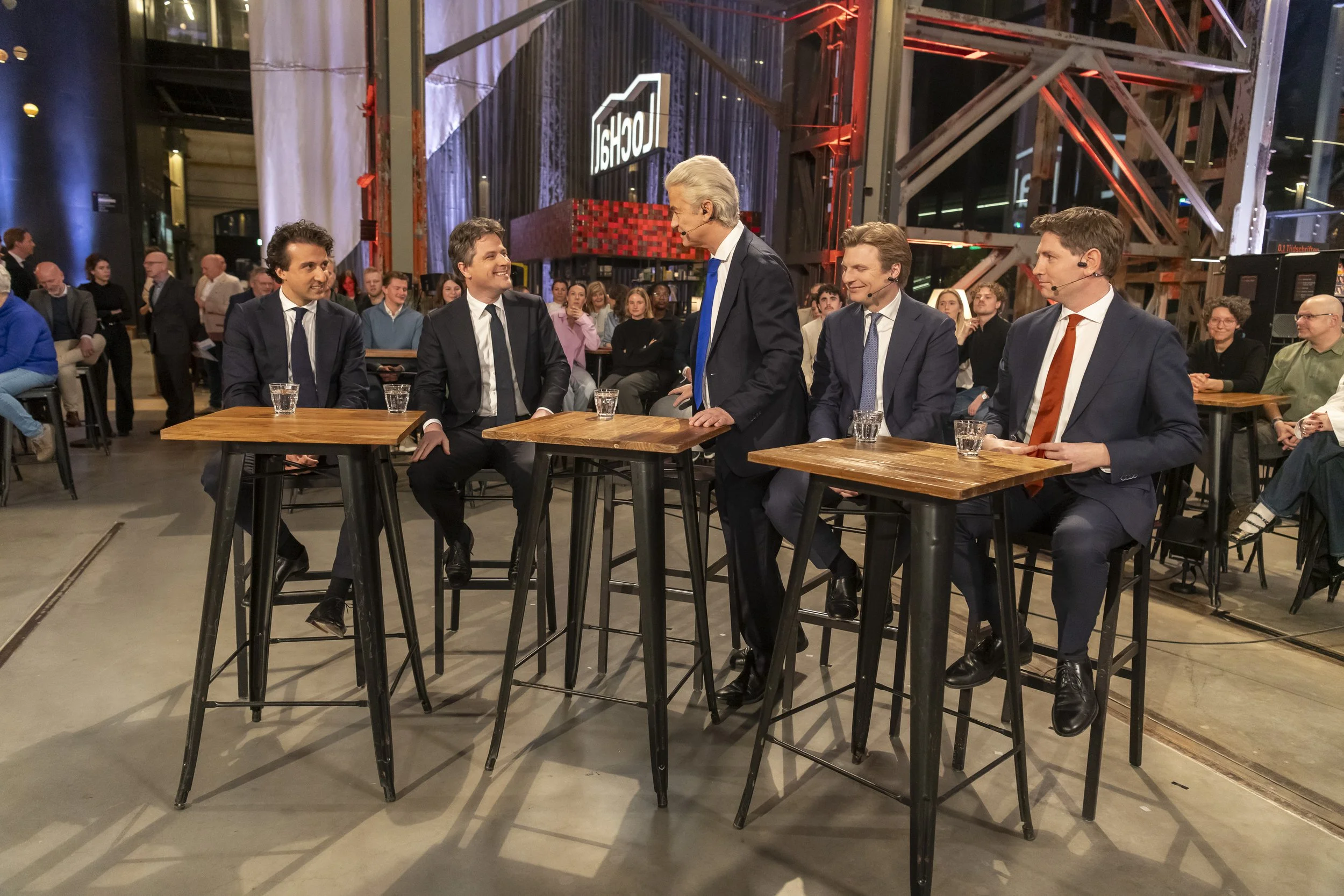 Politiek debat, LocHal, Tilburg