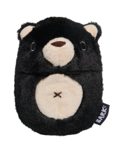 Bark Black Bear Bones Dog Toy