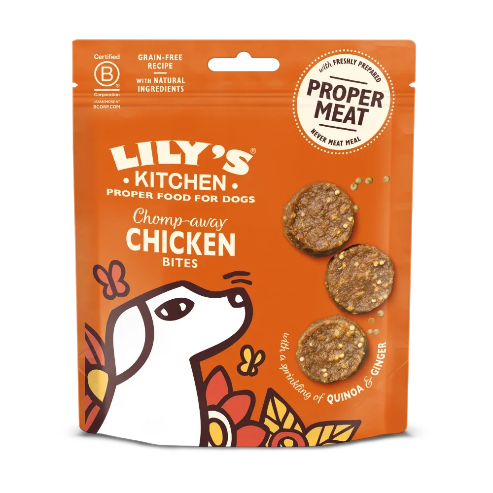 Lily's Kitchen Dog Chomp-away Chicken Bites 70g
