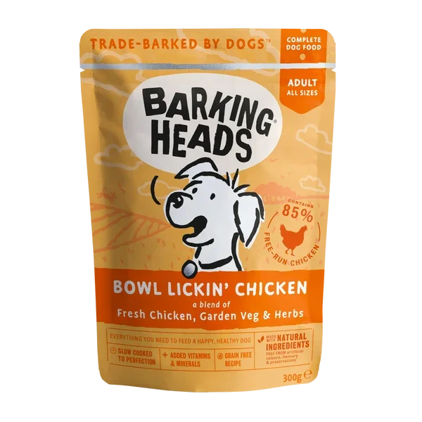 Barking Heads Bowl Lickin' Chicken 300g