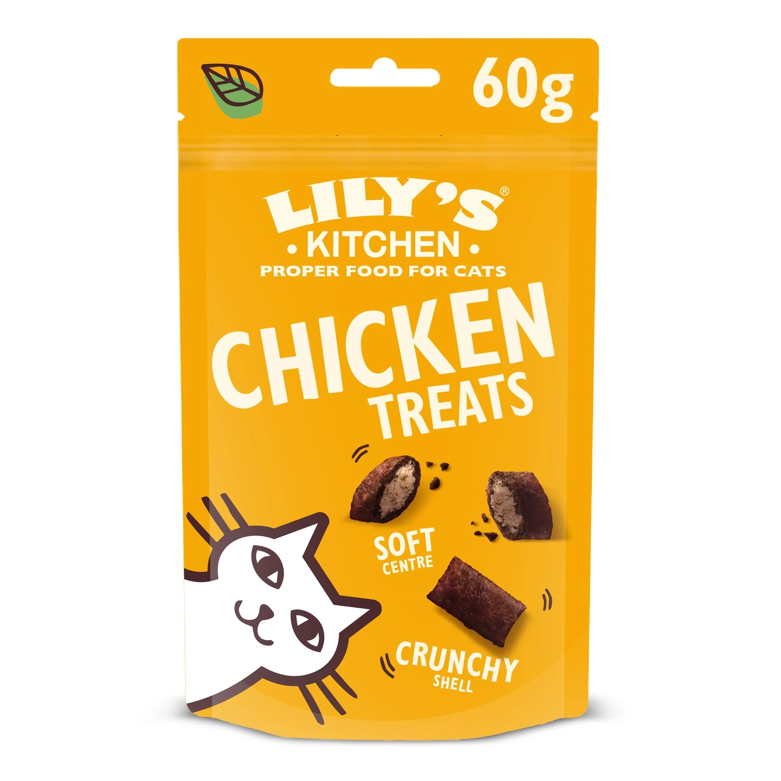 Lily's Kitchen Cat Chicken Pillow Treats 60g