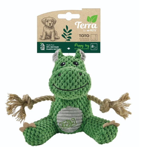M-PETS Terra Eco Puppy Toy Toto