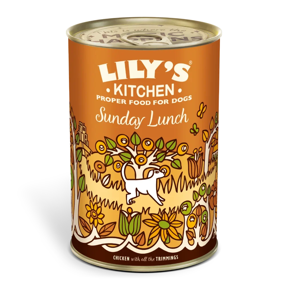 Lily’s Kitchen Sunday Lunch 400g – Chicken & Vegetables