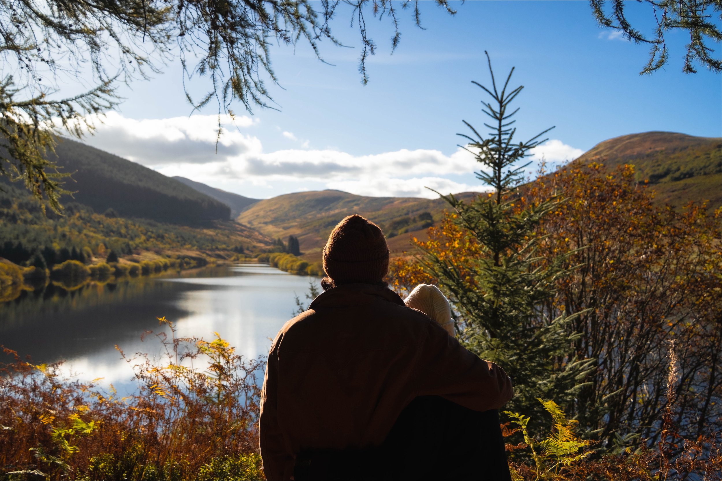 Our directors Steve Liddle & Jane Randall, enjoying the Scottish scenery, capturing a beautiful moment with family.