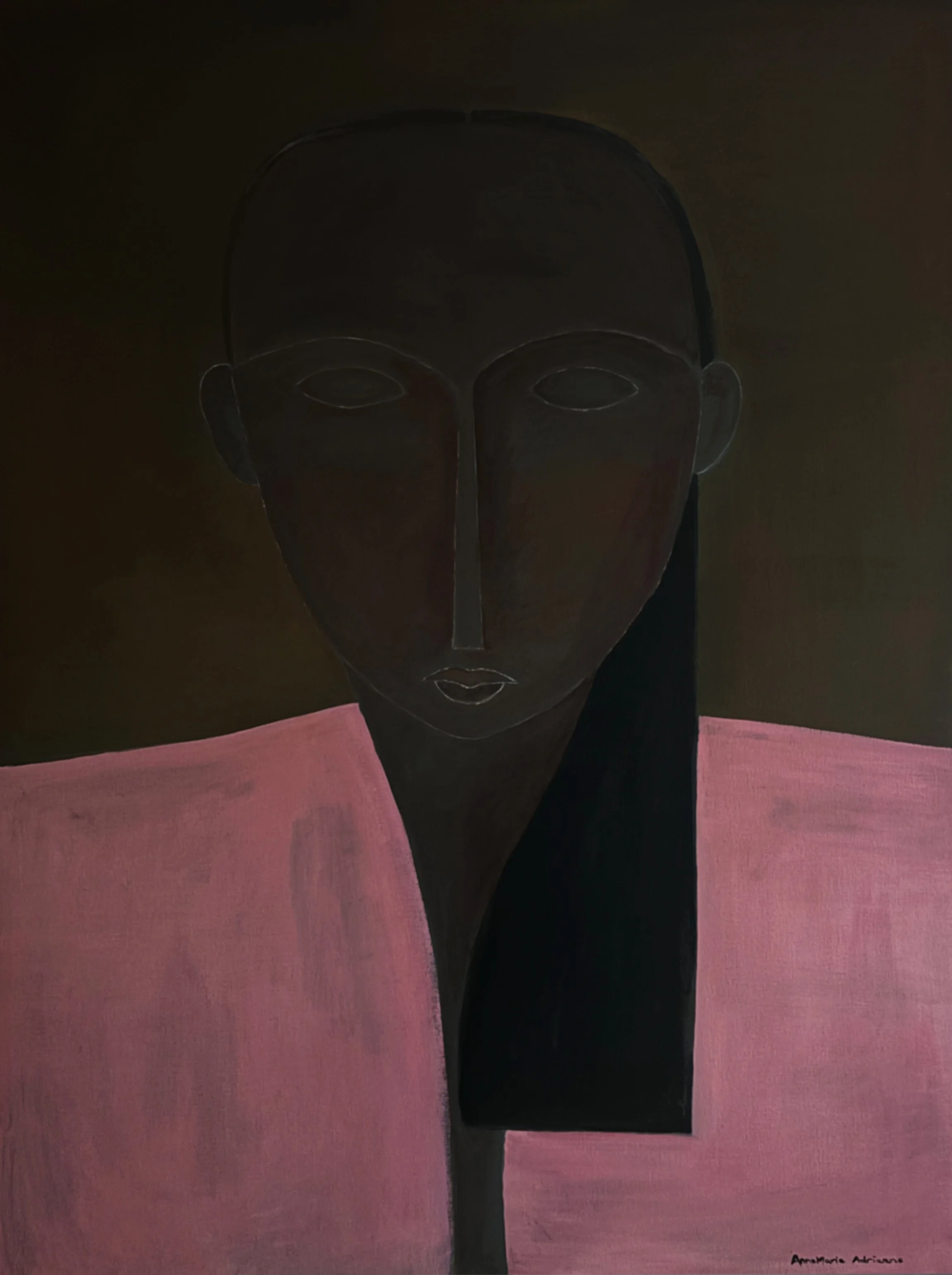 "Yugen"  Acrylics on canvas  2025  120 x 160 cm (€2800 available)