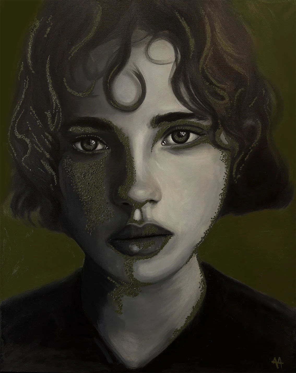 'Nour I' Oil on vanvas 80 x 100 cm 2026 (available) 