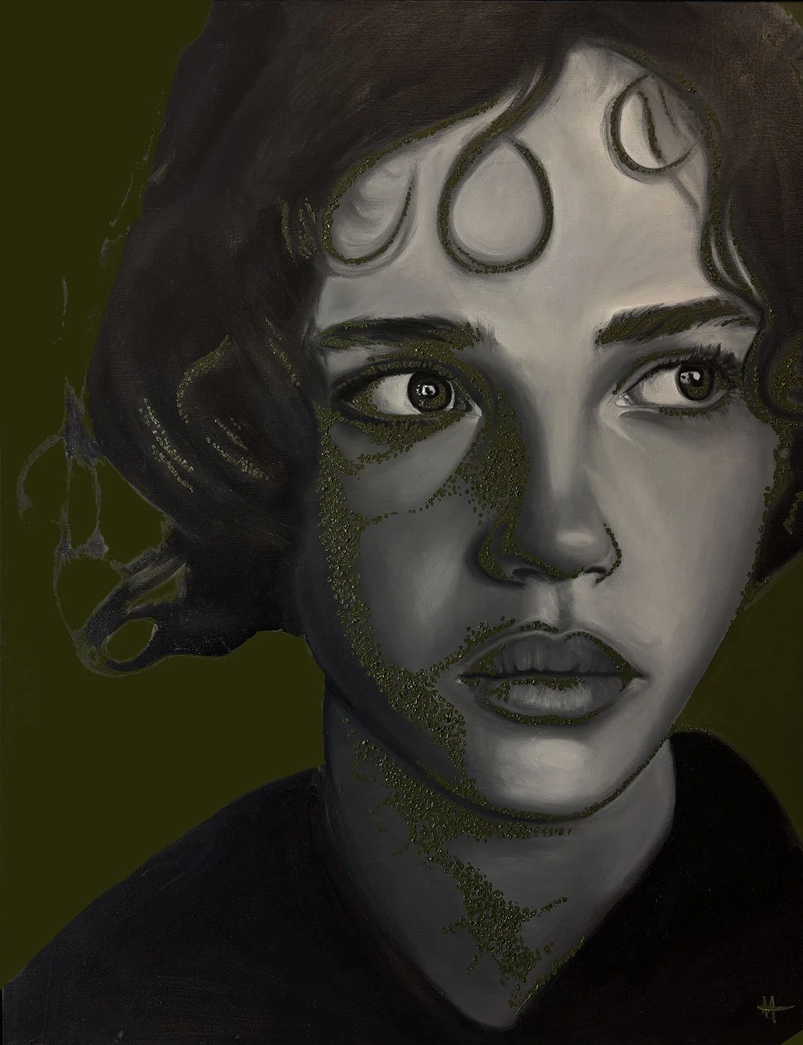 'Nour II' Oil on vanvas 80 x 100 cm 2026 (available) 