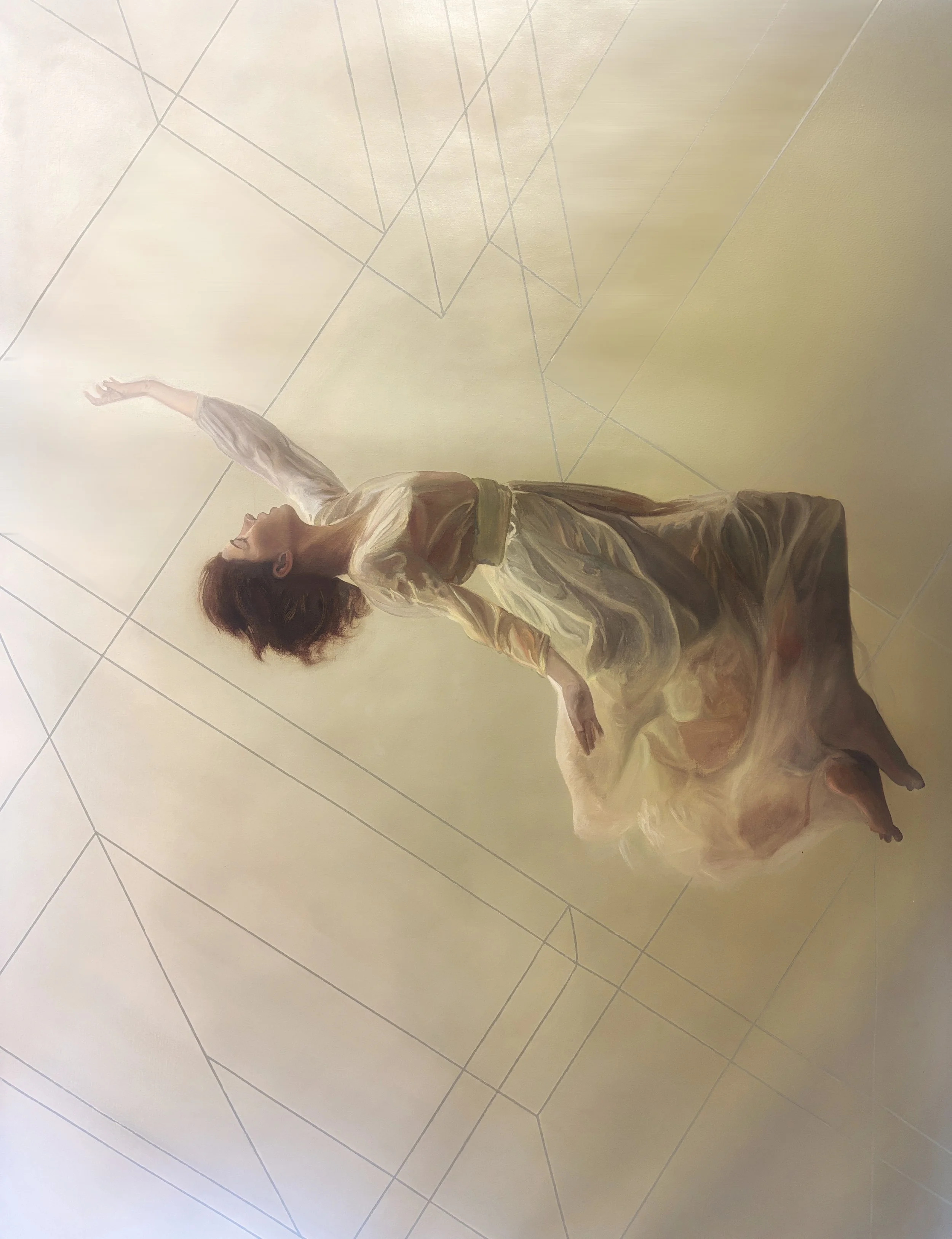 Suspended - 2026 - Oil on canvas - 120 x 160cm (available)