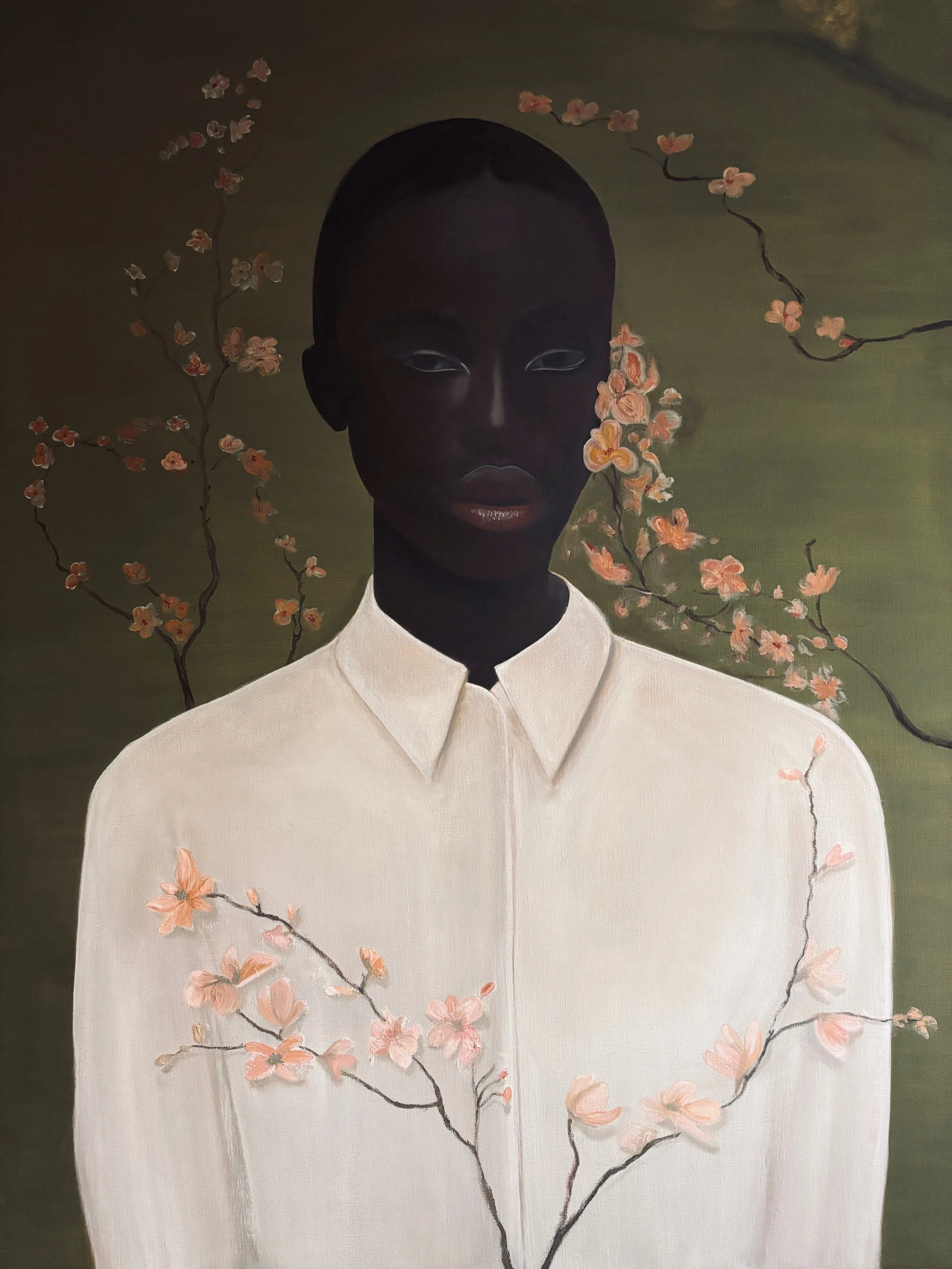 “Ayana” Oil on canvas 120 x 160cm
2024 (€ 5500, available)