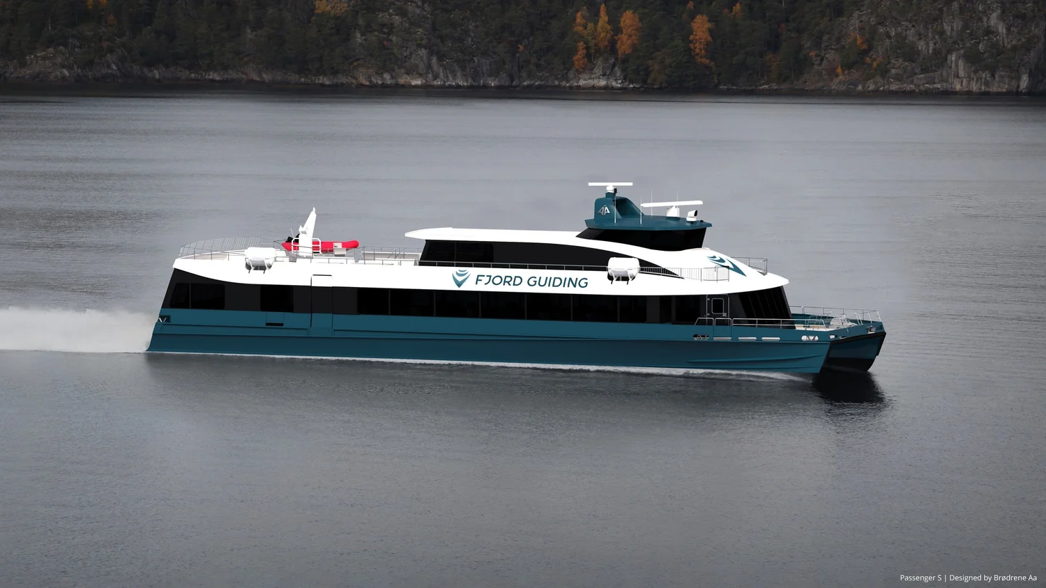 Fjord Guiding's new sightseeing vessel