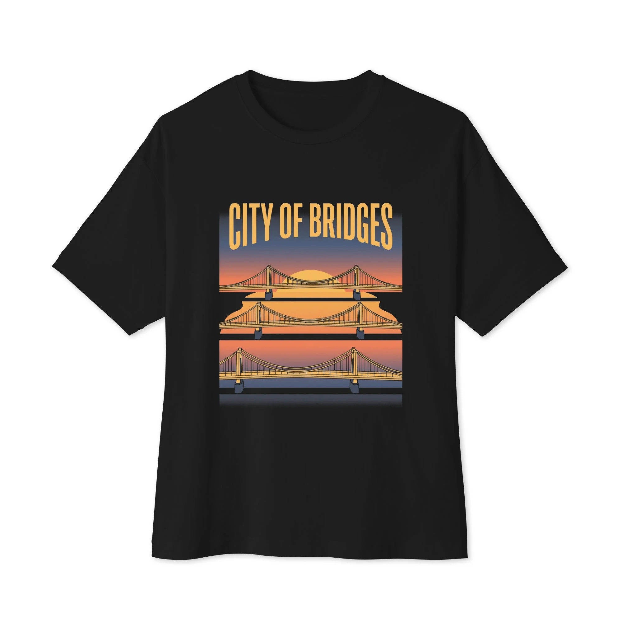Unisex oversized boxy tee