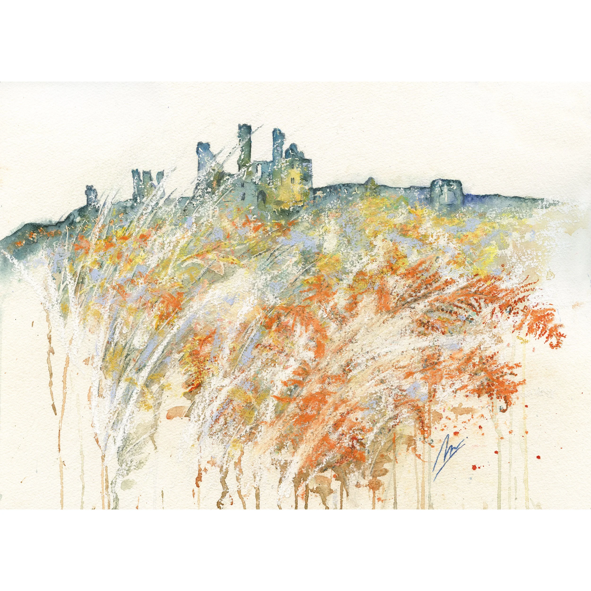 Dunstanburgh Castle (Autumn).
