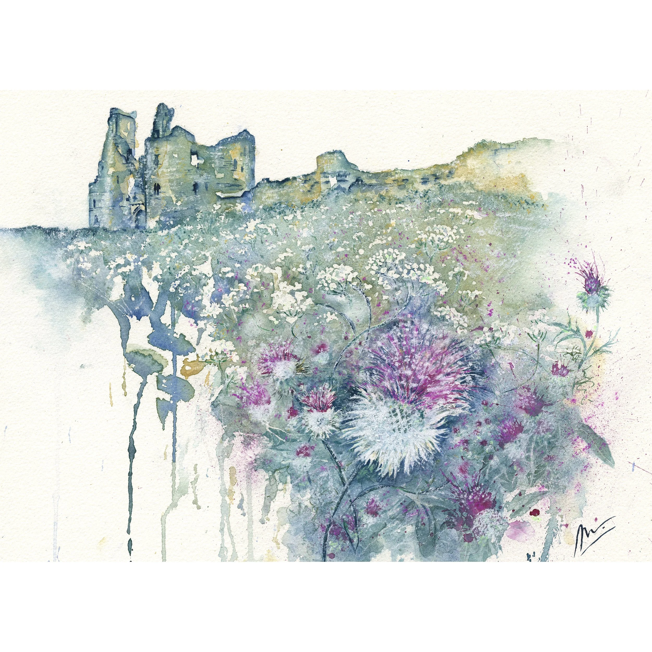 Dunstanburgh Castle (Summer).