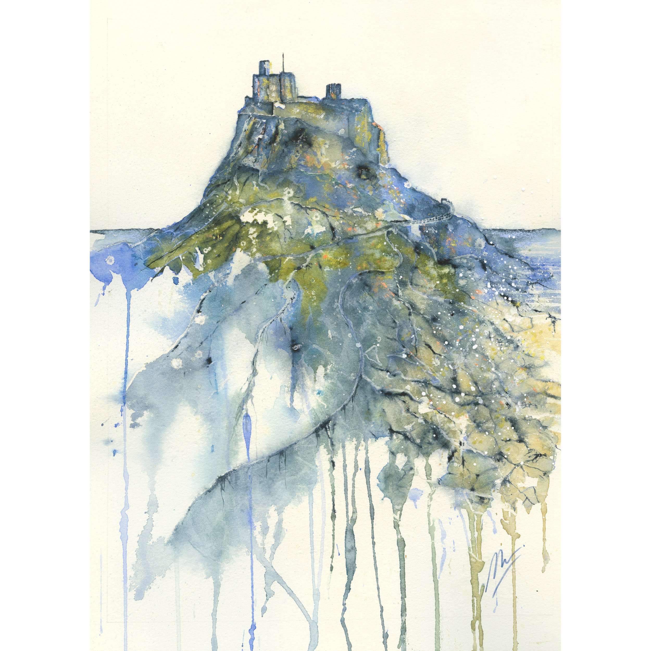 Lindisfarne Castle, Holy Island.