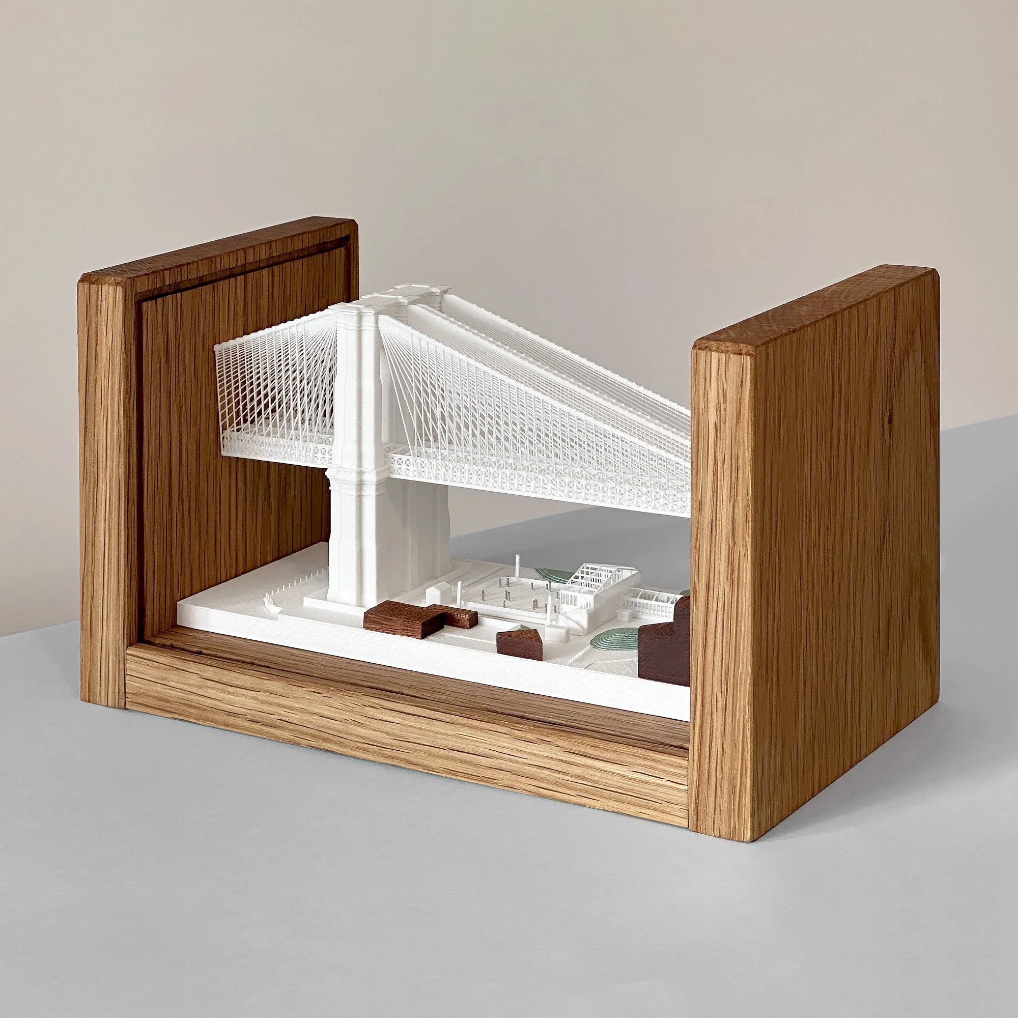 Glide Ice Rink, New York
- paper, 3D printing & oak