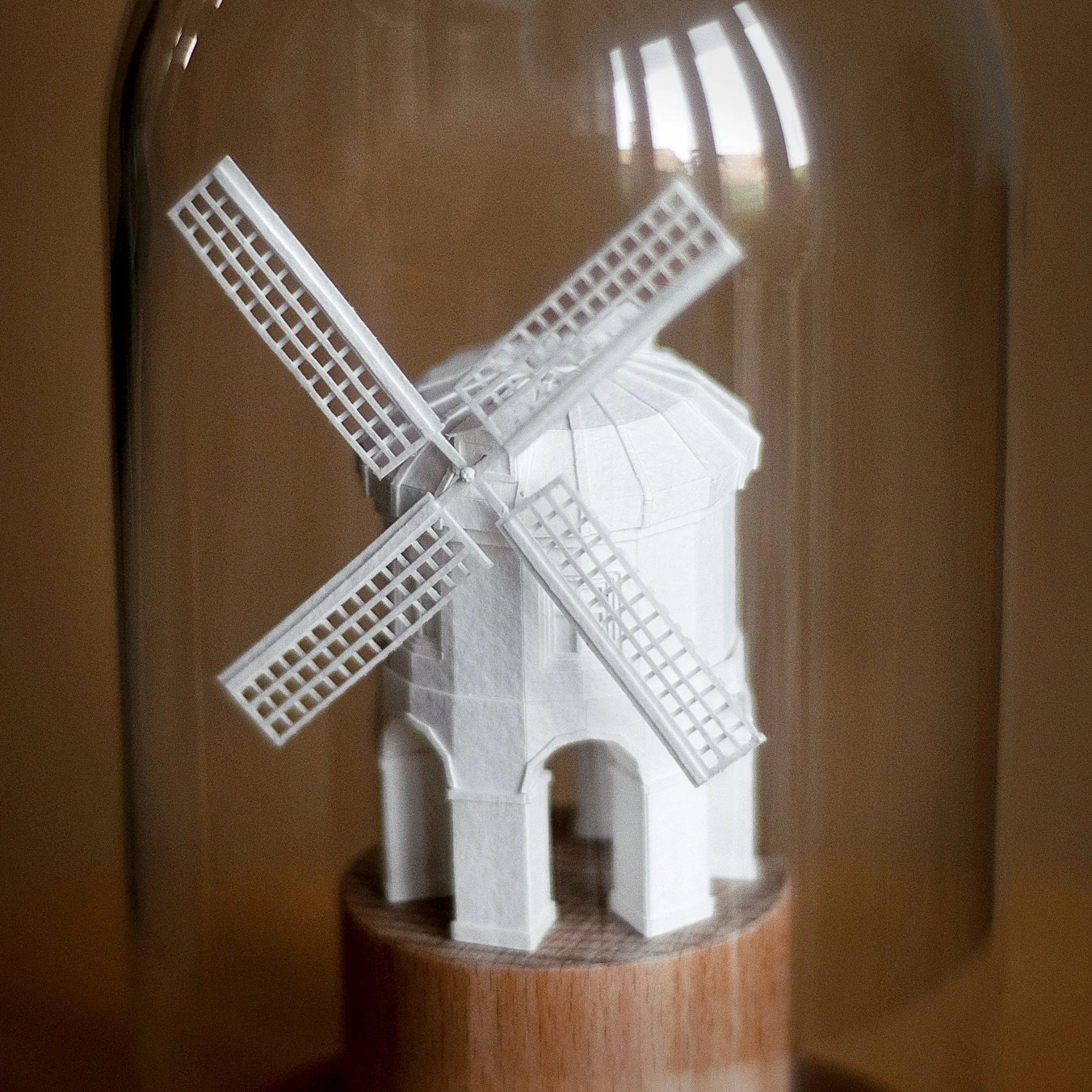 Chesteron Windmill
-paper & beech